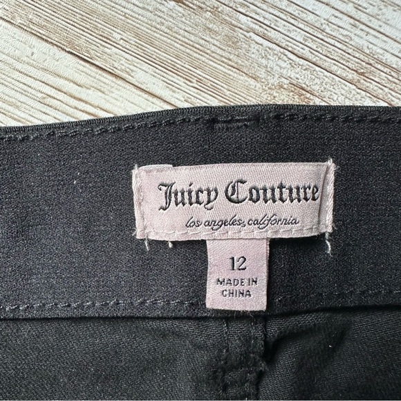 Juicy Couture Black Capri Jeans | size 12 | Pants - Picture 7 of 11